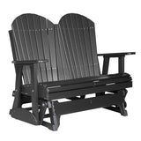 LuxCraft Poly 4' Adirondack Glider