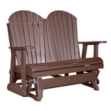 LuxCraft Poly 4' Adirondack Glider