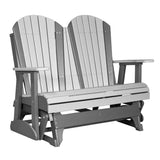 LuxCraft Poly 4' Adirondack Glider