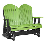 LuxCraft Poly 4' Adirondack Glider