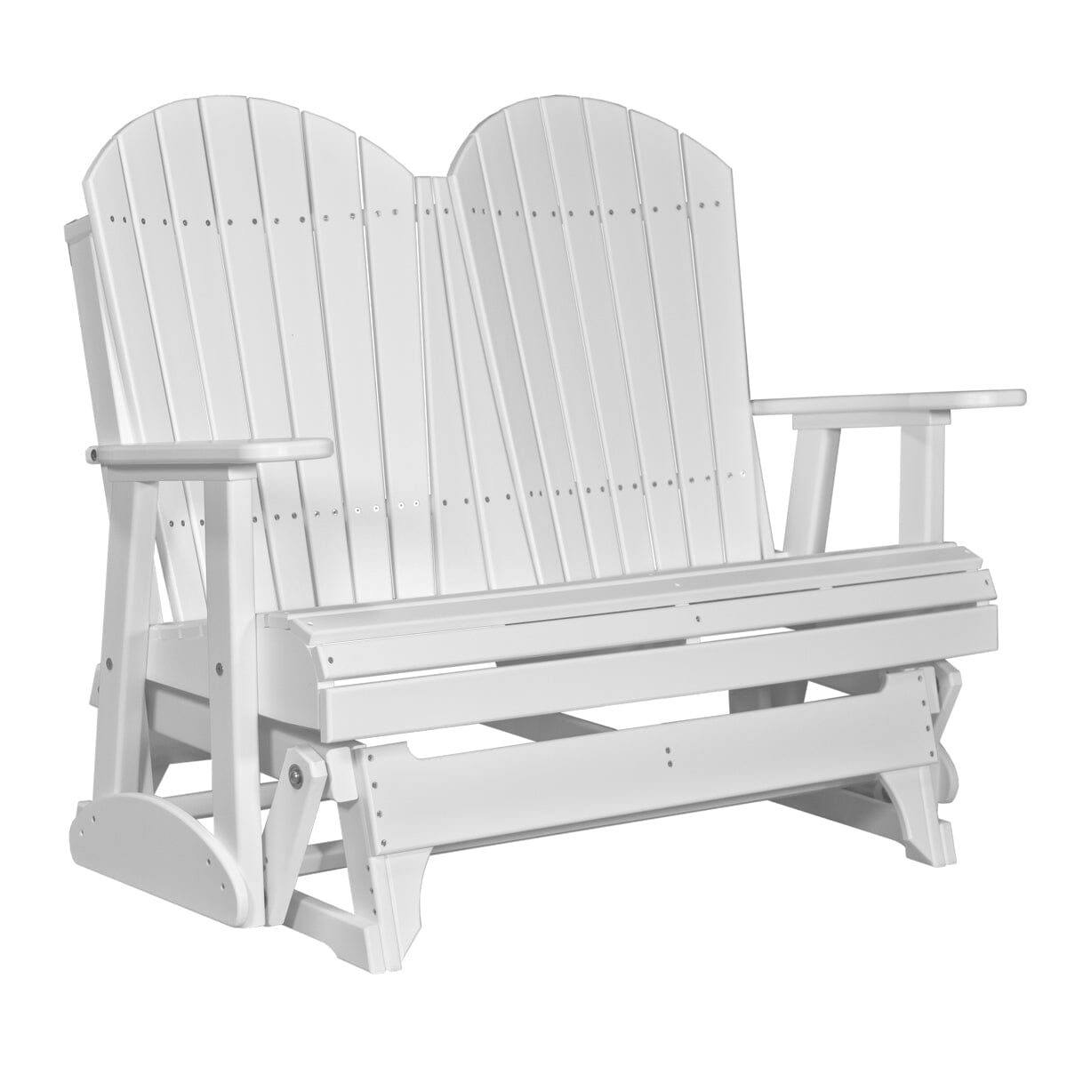 LuxCraft Poly 4' Adirondack Glider