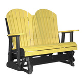 LuxCraft Poly 4' Adirondack Glider