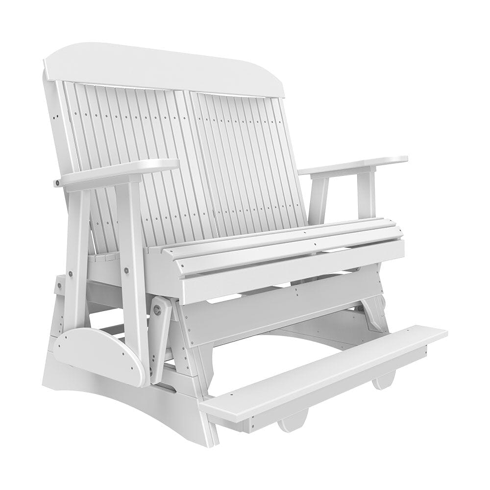 LuxCraft Poly 4' Classic Balcony Glider