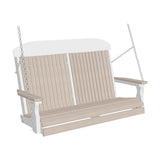 LuxCraft Classic Poly Porch Swing - 4 Foot