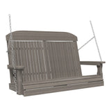 LuxCraft Classic Poly Porch Swing - 4 Foot