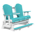 LuxCraft Poly 5' Adirondack Balcony Glider