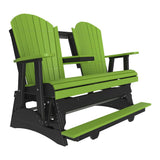 LuxCraft Poly 5' Adirondack Balcony Glider