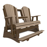 LuxCraft Poly 5' Adirondack Balcony Glider