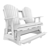 LuxCraft Poly 5' Adirondack Balcony Glider