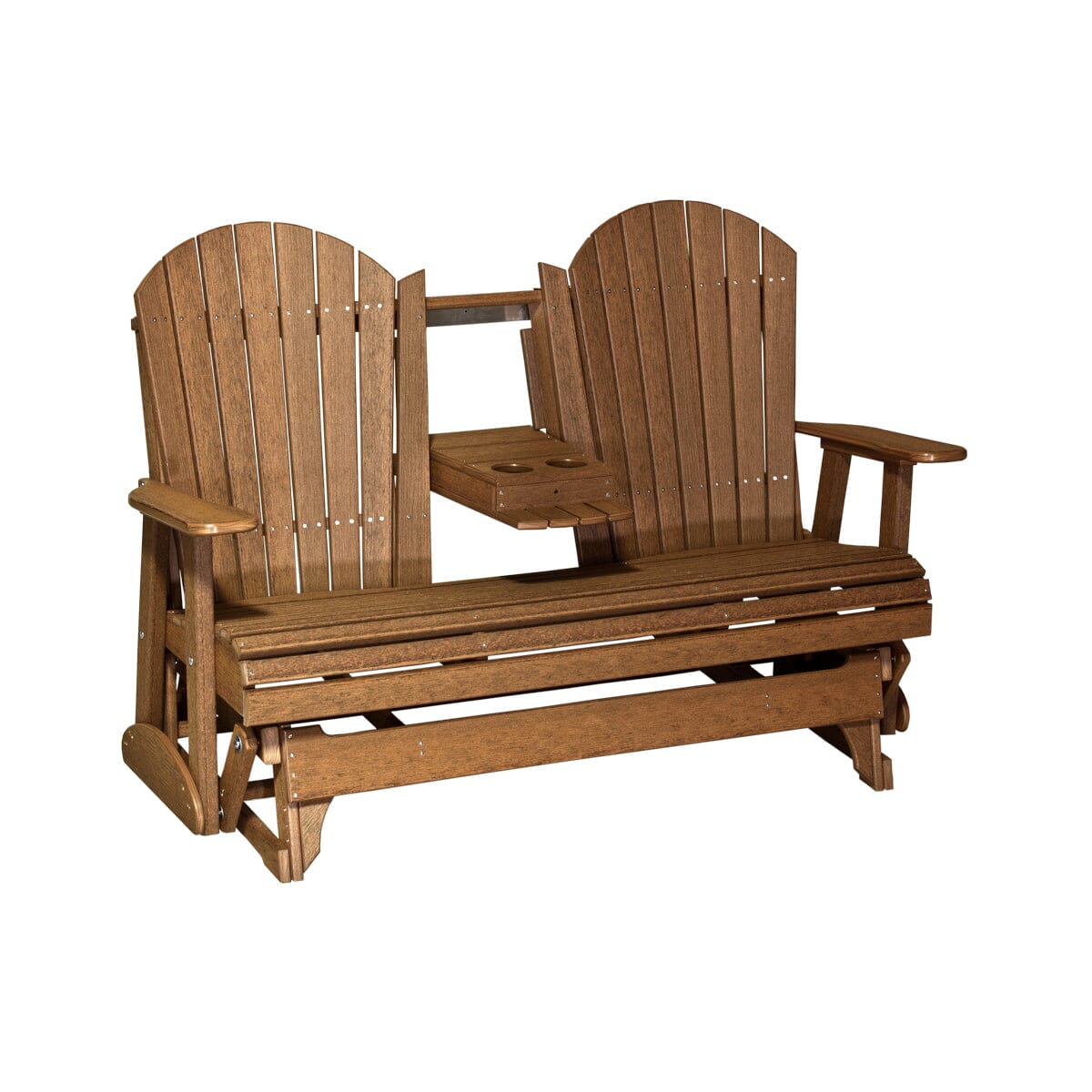 LuxCraft Poly 5' Adirondack Glider