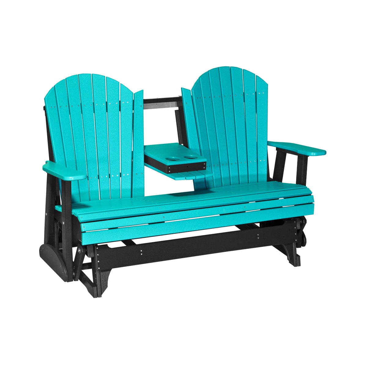 LuxCraft Poly 5' Adirondack Glider