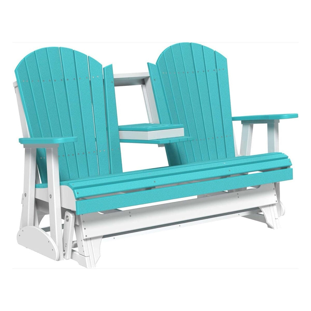 LuxCraft Poly 5' Adirondack Glider