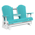 LuxCraft Poly 5' Adirondack Glider