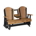 LuxCraft Poly 5' Adirondack Glider