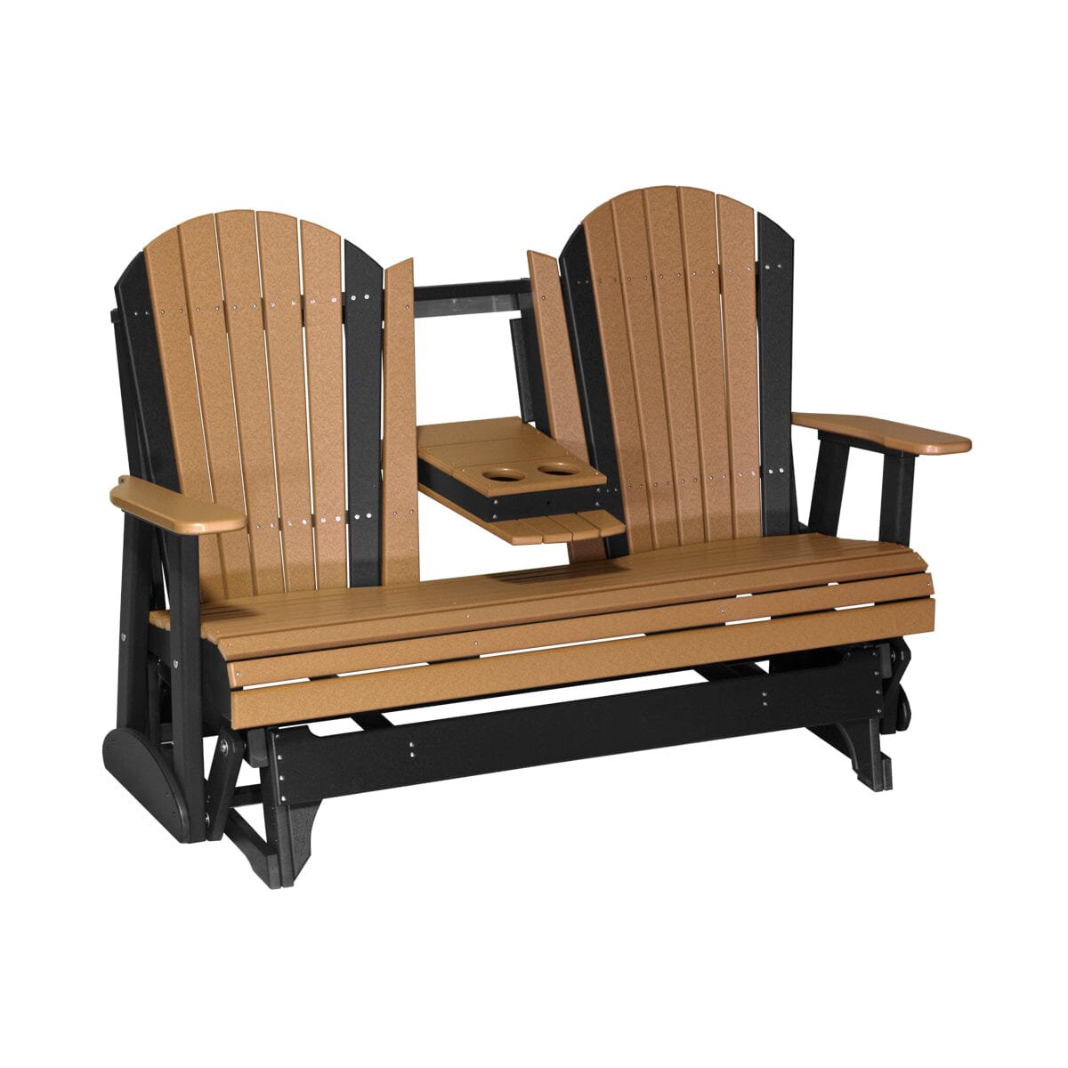 LuxCraft Poly 5' Adirondack Glider