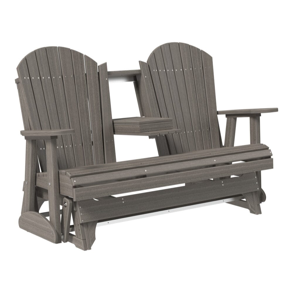 LuxCraft Poly 5' Adirondack Glider