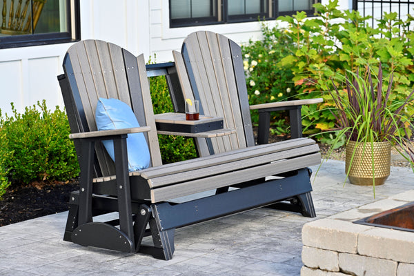 LuxCraft Poly 5' Adirondack Glider