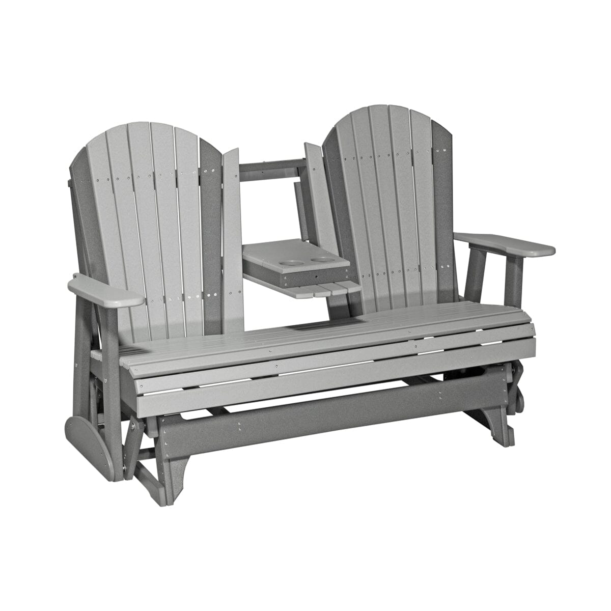 LuxCraft Poly 5' Adirondack Glider