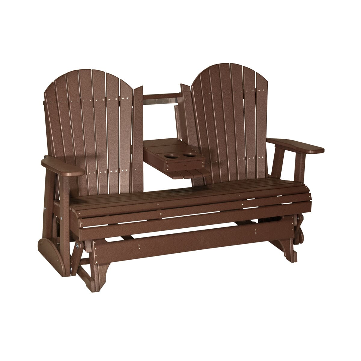 LuxCraft Poly 5' Adirondack Glider