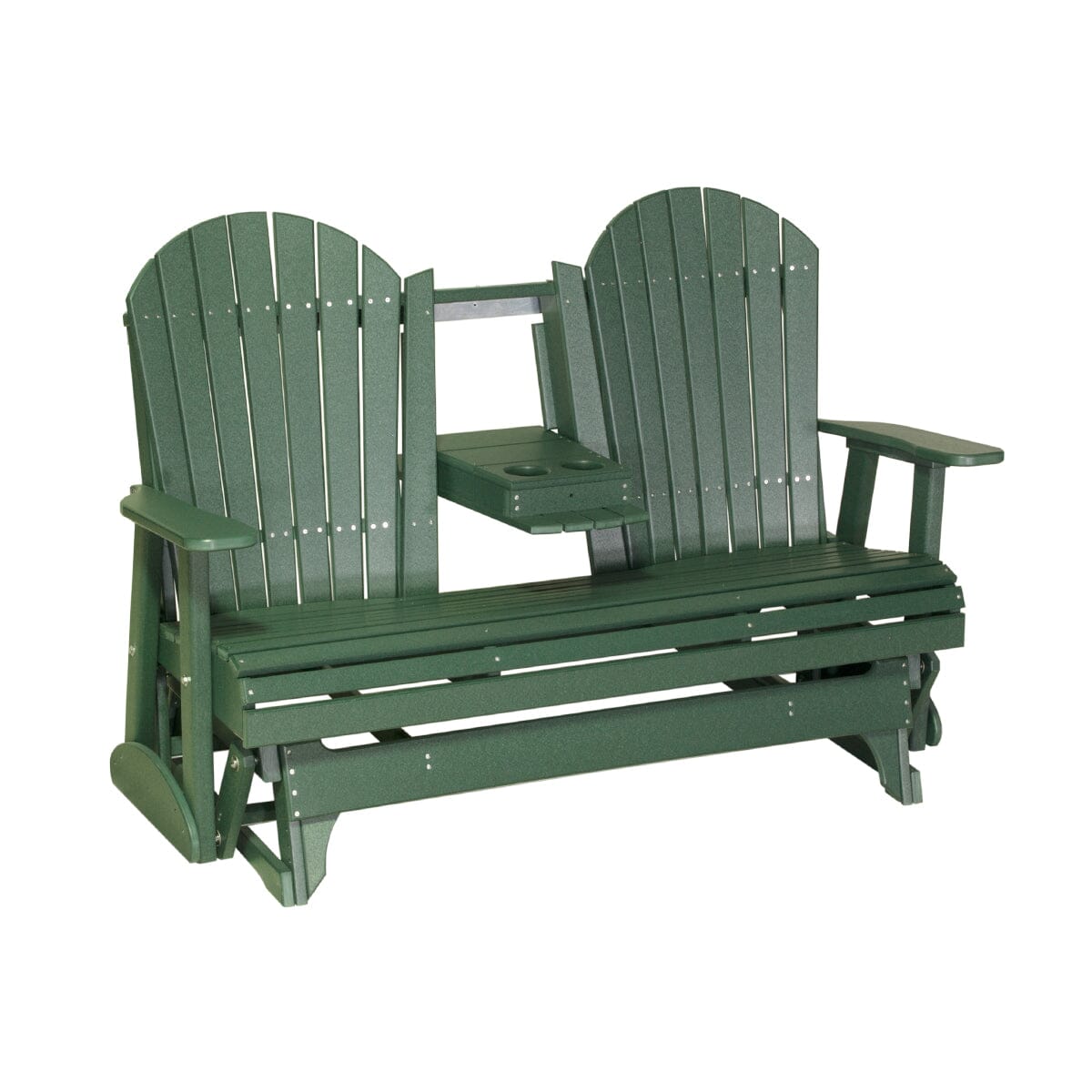 LuxCraft Poly 5' Adirondack Glider