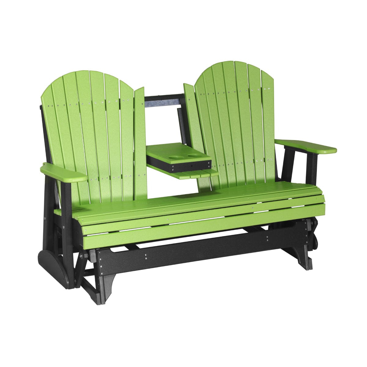 LuxCraft Poly 5' Adirondack Glider