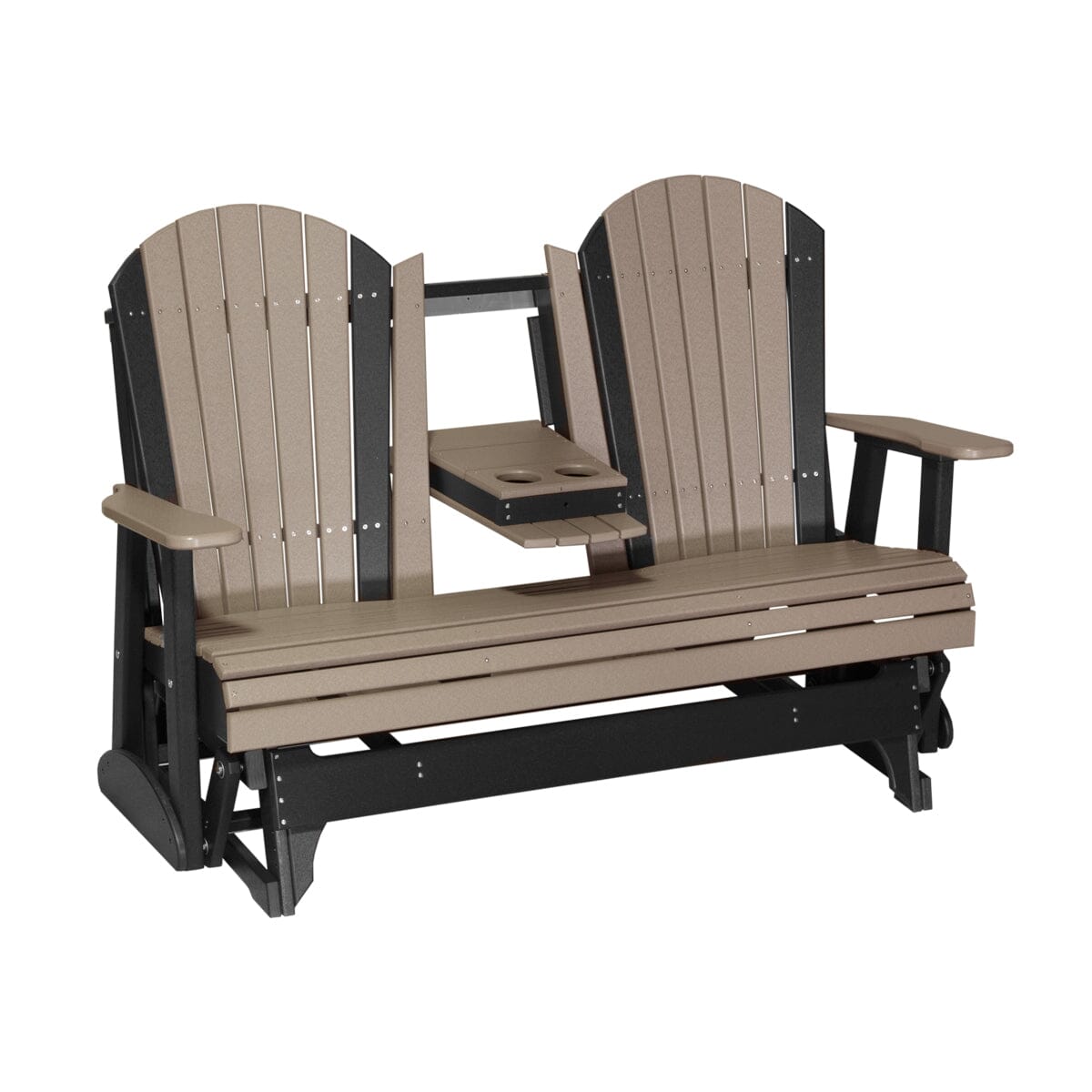 LuxCraft Poly 5' Adirondack Glider