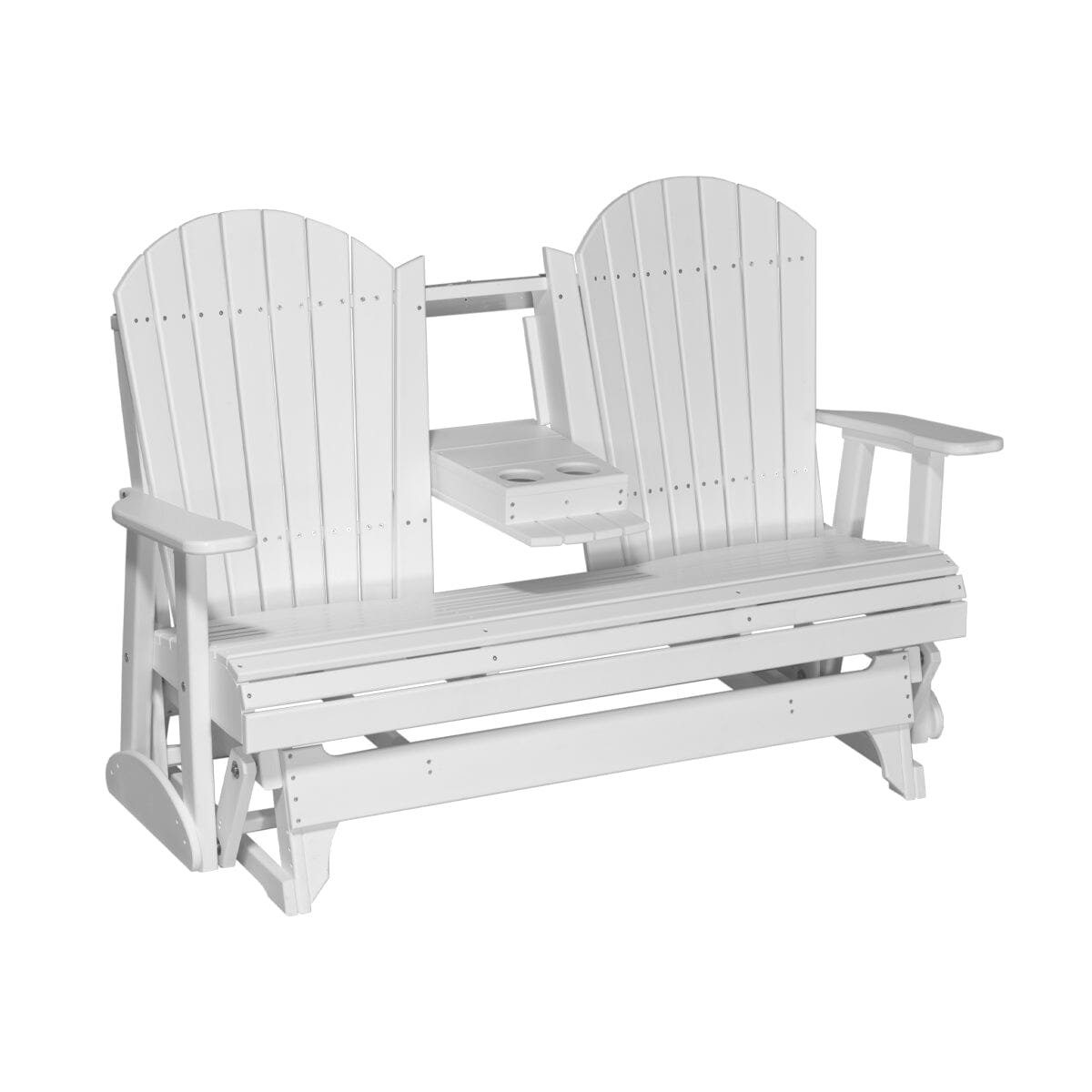 LuxCraft Poly 5' Adirondack Glider