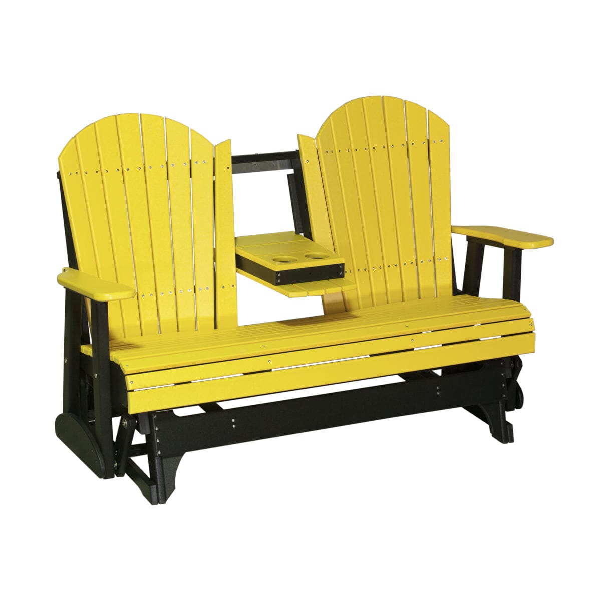 LuxCraft Poly 5' Adirondack Glider