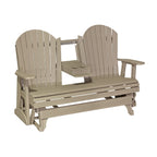 LuxCraft Poly 5' Adirondack Glider