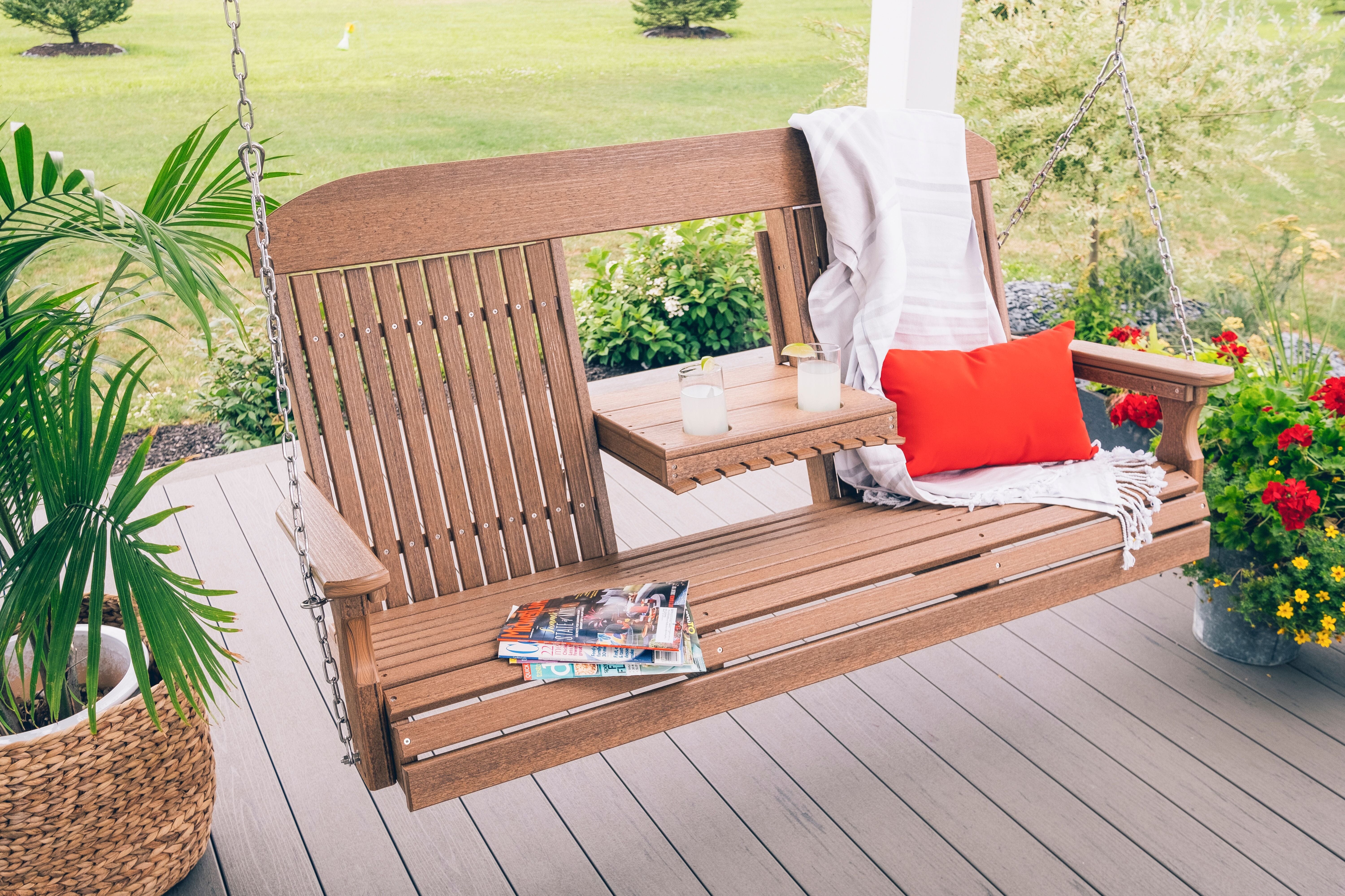 5ft Swing with Console | Magnolia Porch Swings