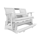 LuxCraft Poly 5' Plain Balcony Glider
