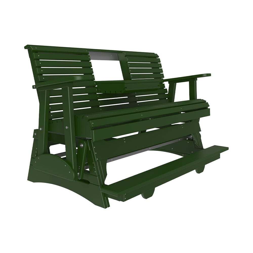 LuxCraft Poly 5' Plain Balcony Glider