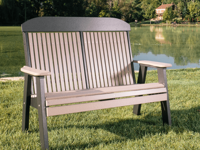 LuxCraft Poly 4' Classic Bench
