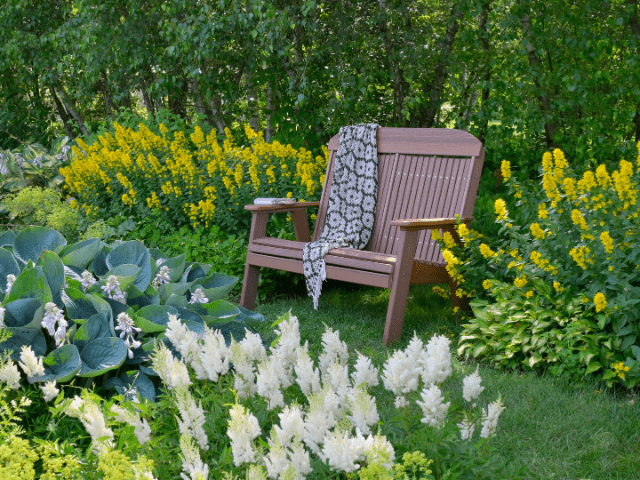 LuxCraft Poly 4' Classic Bench