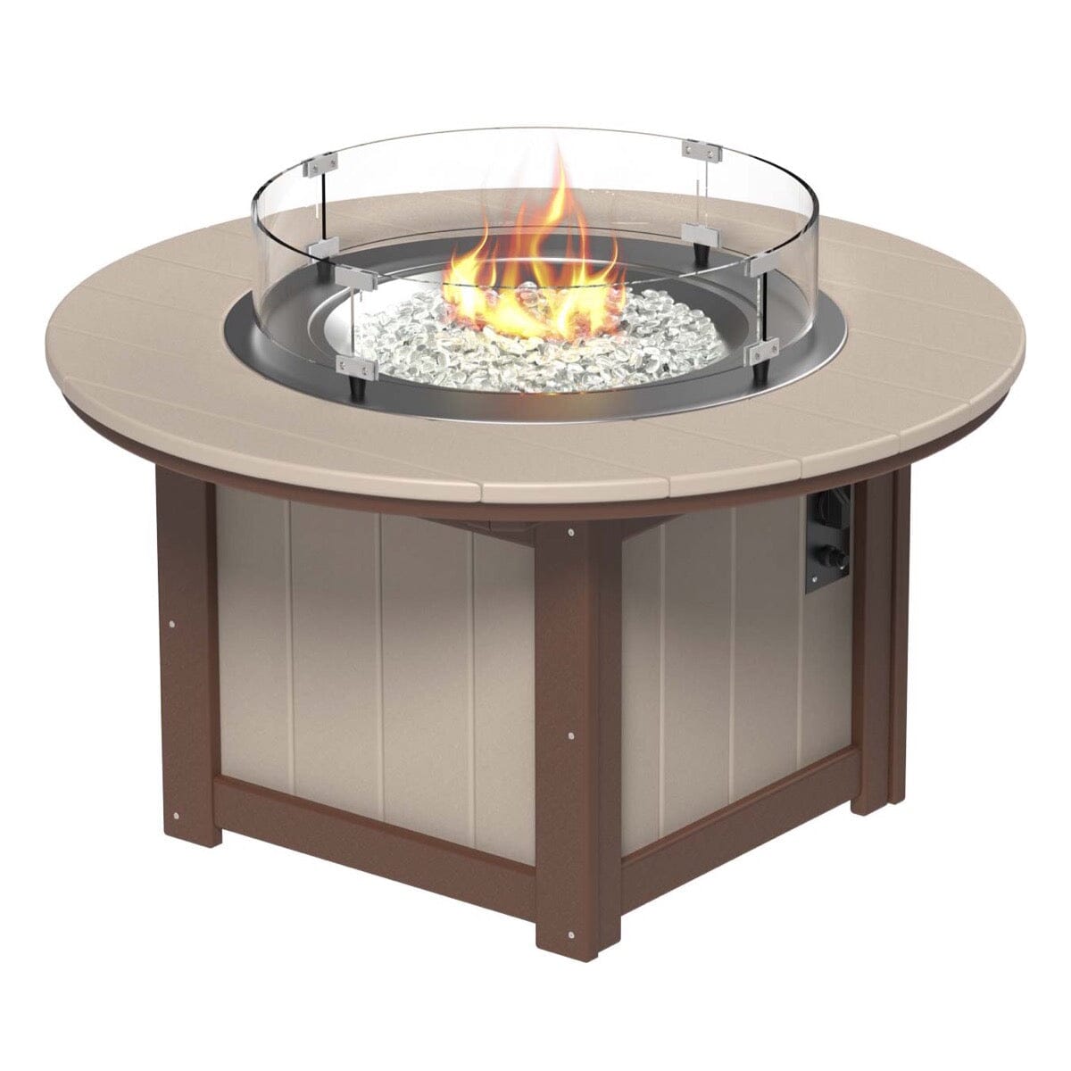 LuxCraft Poly Lumin Fire Pit Table