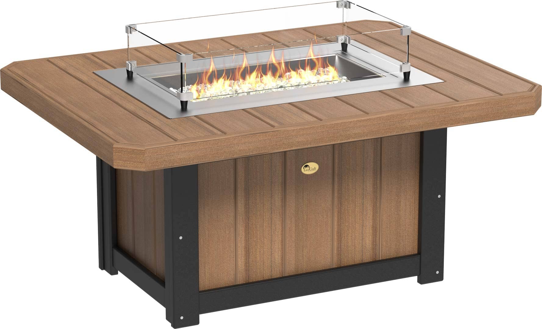 LuxCraft Poly Lumin Fire Pit Table