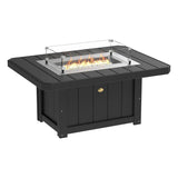 LuxCraft Poly 5 Piece Fire Pit Table & Chairs Set