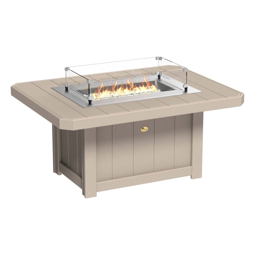 LuxCraft Poly Lumin Fire Pit Table