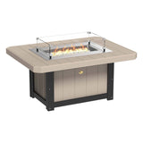LuxCraft Poly 5 Piece Fire Pit Table & Chairs Set