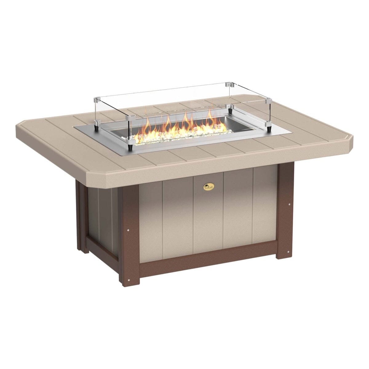 LuxCraft Poly Lumin Fire Pit Table