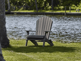 LuxCraft Poly Folding Adirondack Chair