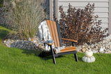 LuxCraft Poly Folding Adirondack Chair