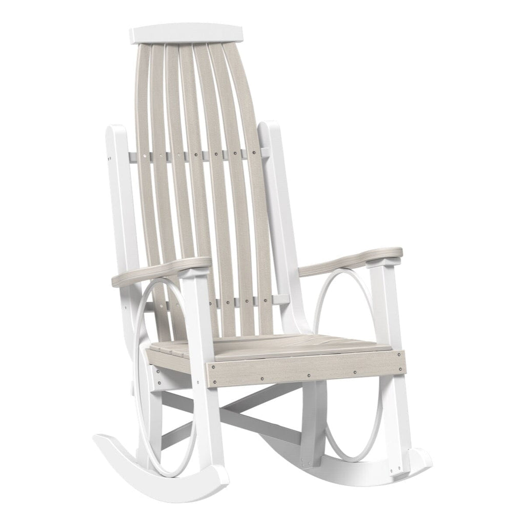 LuxCraft Poly Grandpa's Rocker – Magnolia Porch Swings