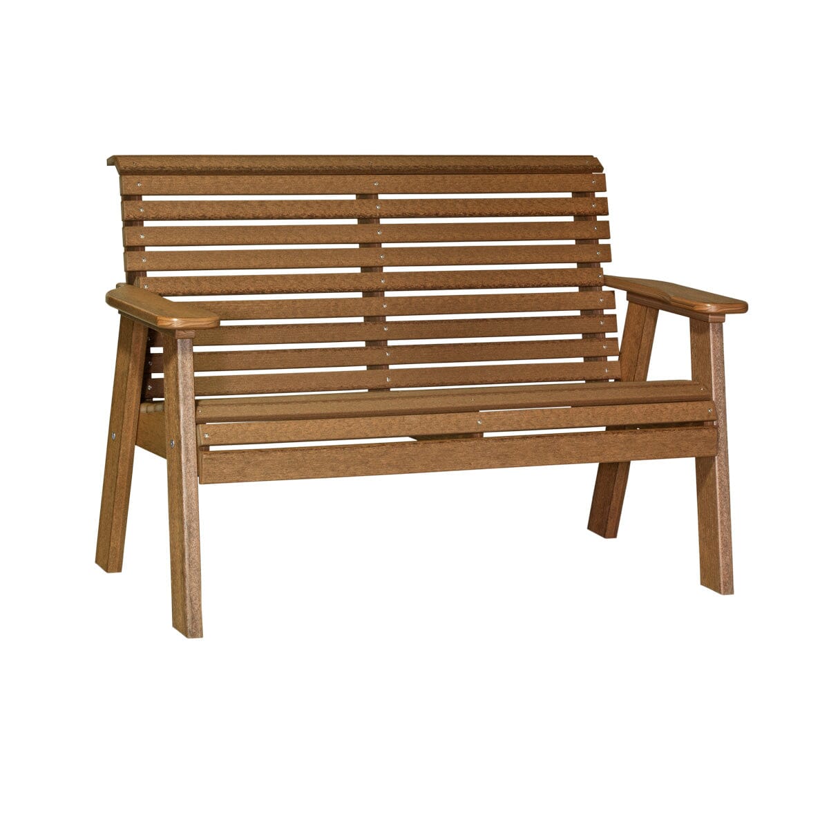 Poly Bench LuxCraft 4 Piece Plain Poly Bench & Table Set – Magnolia Porch Swings