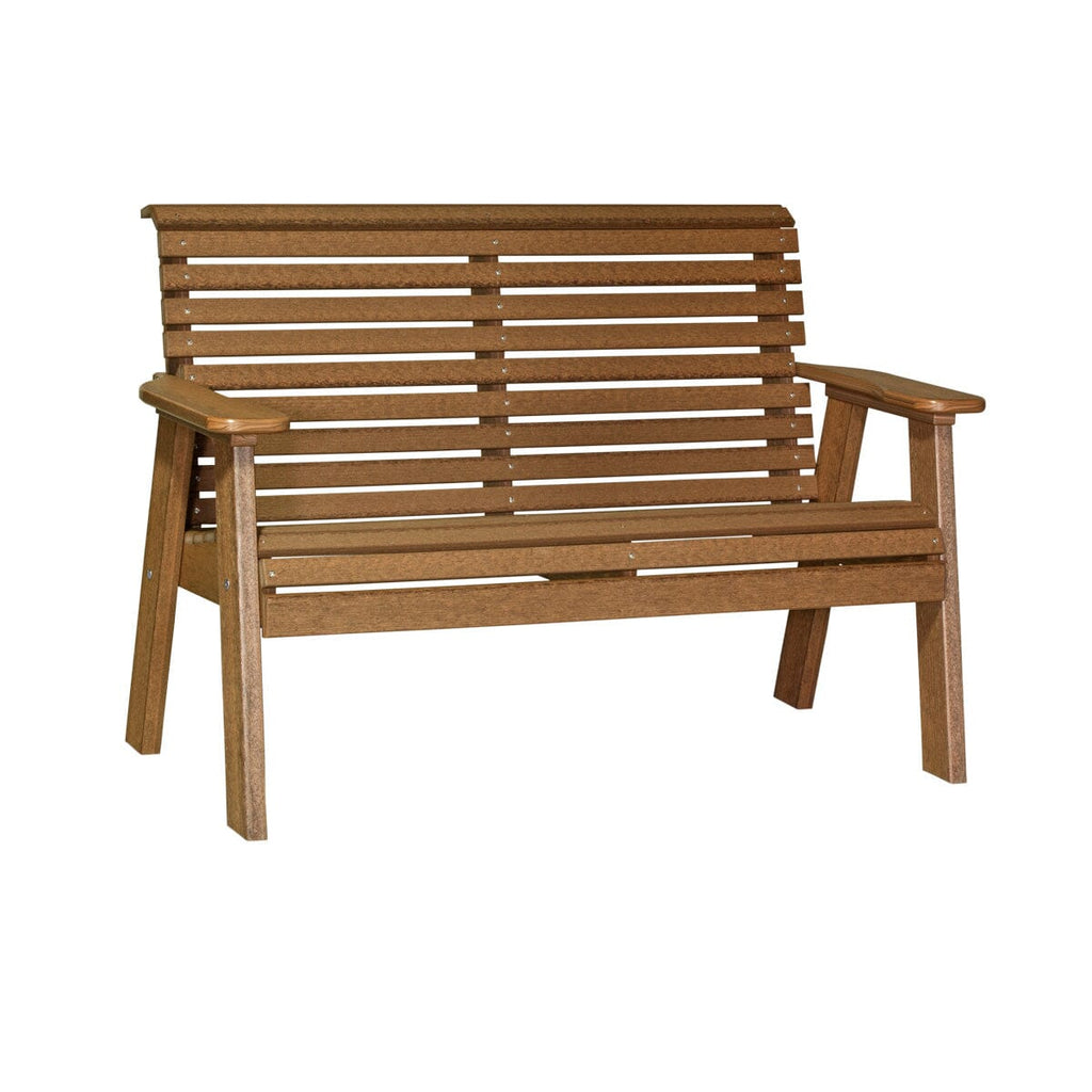 LuxCraft 4 Piece Plain Poly Bench & Table Set