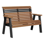 LuxCraft 4 Piece Plain Poly Bench & Table Set