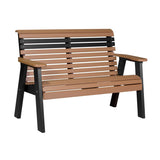 LuxCraft 4 Piece Plain Poly Bench & Table Set