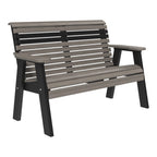 LuxCraft 4 Piece Plain Poly Bench & Table Set