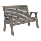 LuxCraft 4 Piece Plain Poly Bench & Table Set