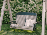 LuxCraft Classic Poly Porch Swing - 4 Foot
